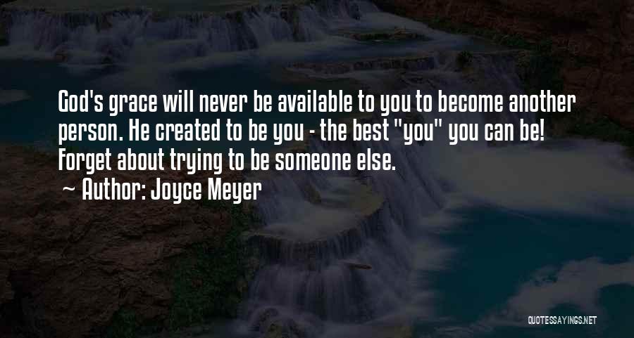 Trying The Best You Can Quotes By Joyce Meyer
