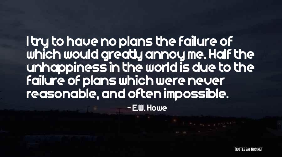 Trying The Impossible Quotes By E.W. Howe Trying The Impossible Quotes By E.W. Howe