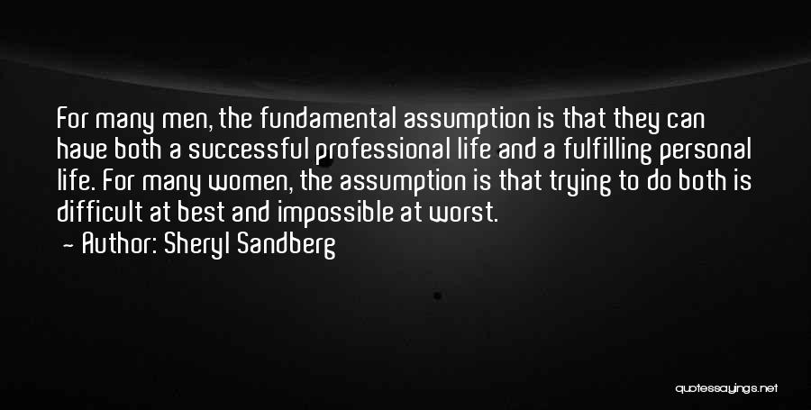 Trying The Impossible Quotes By Sheryl Sandberg