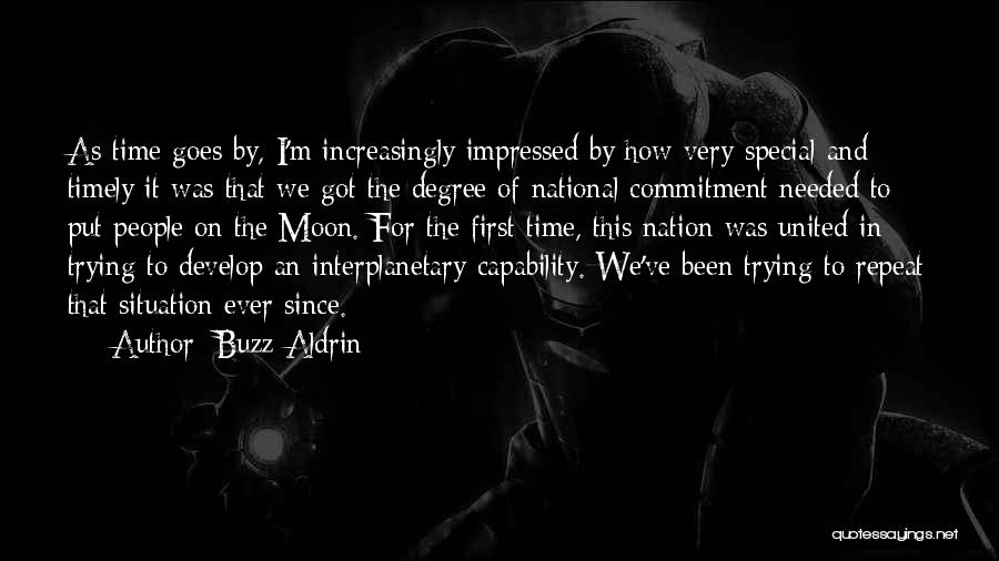 Trying Things For The First Time Quotes By Buzz Aldrin