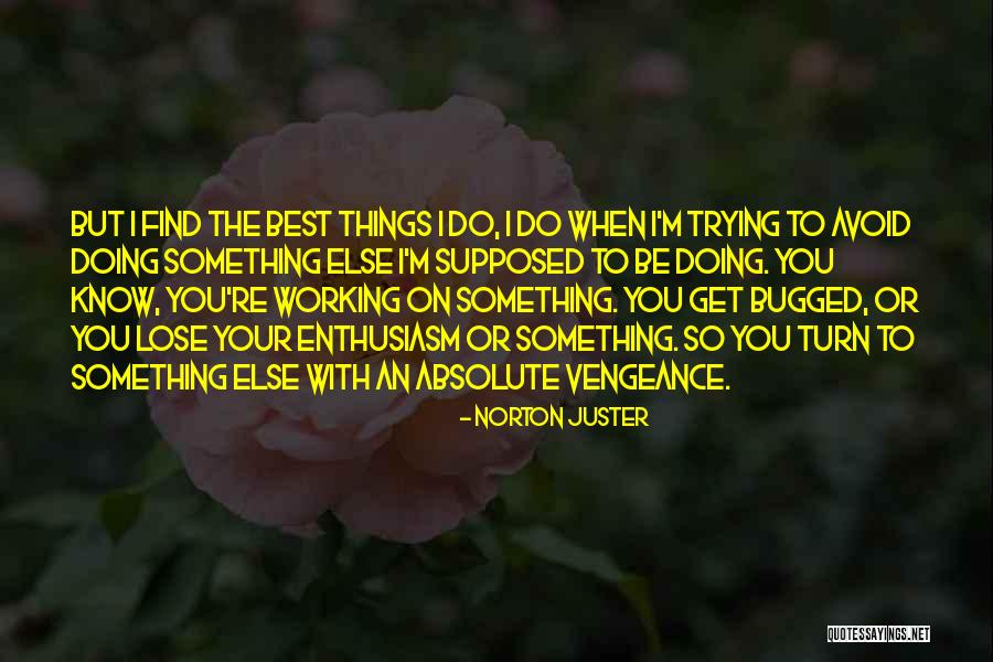 Trying To Avoid You Quotes By Norton Juster Trying To Avoid You Quotes By Norton Juster