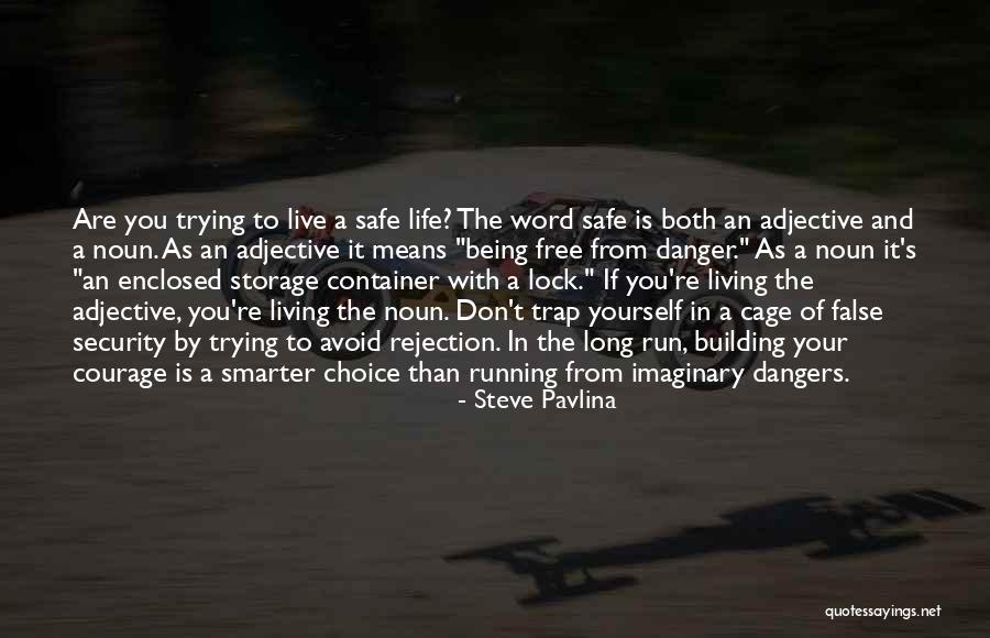 Trying To Avoid You Quotes By Steve Pavlina