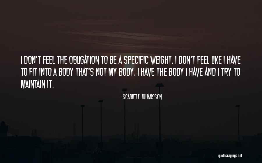 Trying To Be Fit Quotes By Scarlett Johansson Trying To Be Fit Quotes By Scarlett Johansson
