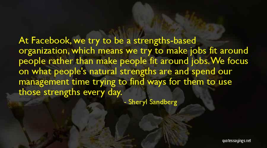 Trying To Be Fit Quotes By Sheryl Sandberg