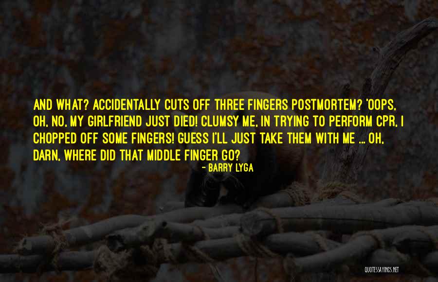 Trying To Be The Best Girlfriend Quotes By Barry Lyga Trying To Be The Best Girlfriend Quotes By Barry Lyga