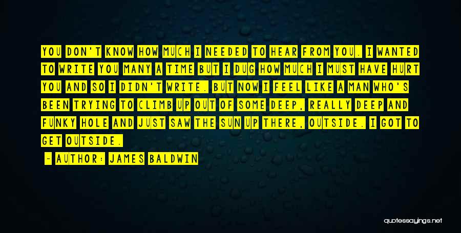 Trying To Change A Man Quotes By James Baldwin