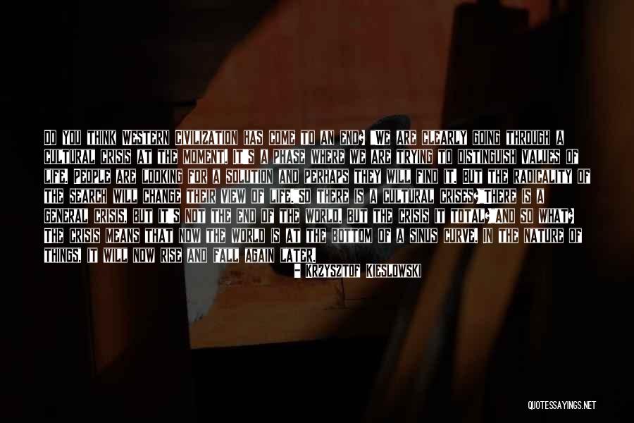Trying To Change People Quotes By Krzysztof Kieslowski Trying To Change People Quotes By Krzysztof Kieslowski
