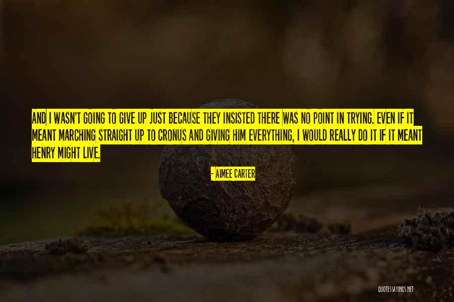 Trying To Do Everything Quotes By Aimee Carter Trying To Do Everything Quotes By Aimee Carter