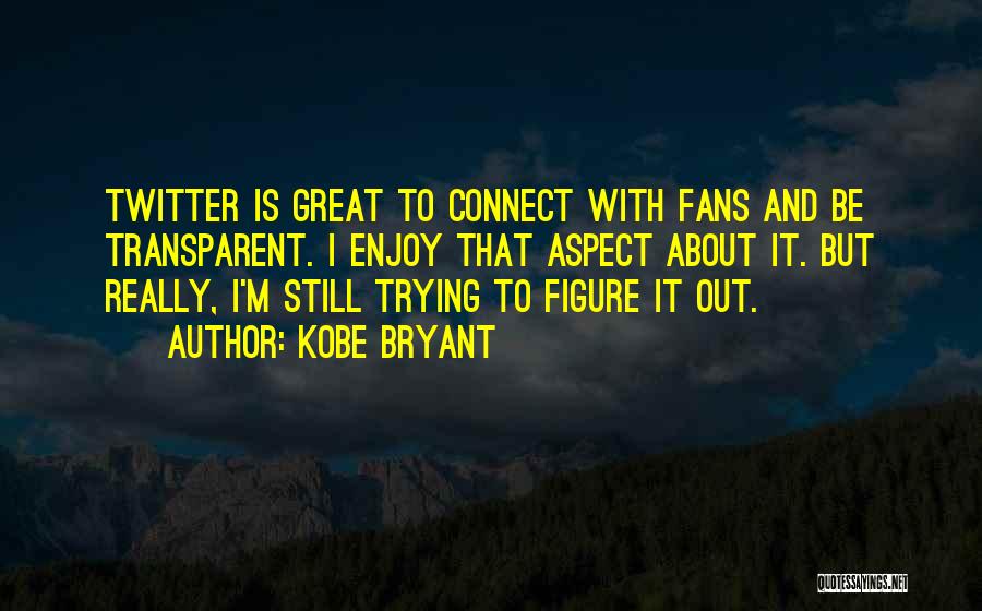 Trying To Figure Yourself Out Quotes By Kobe Bryant