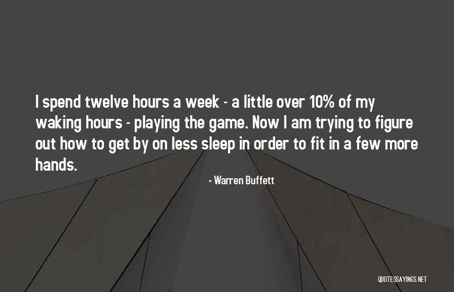 Trying To Fit In Quotes By Warren Buffett