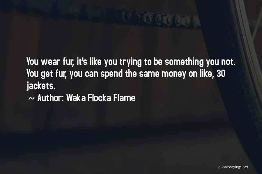 Trying To Get Money Quotes By Waka Flocka Flame