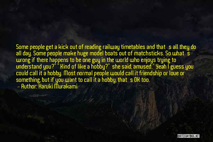Trying To Get What You Want Quotes By Haruki Murakami
