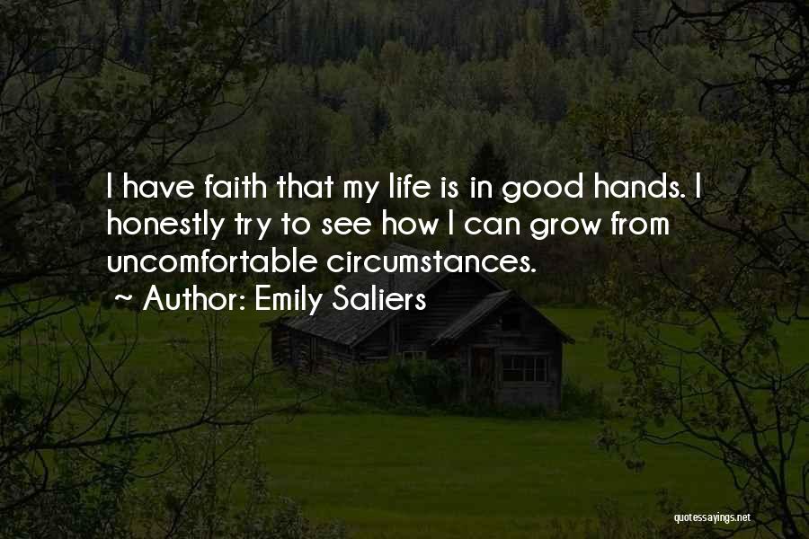 Trying To Have Faith Quotes By Emily Saliers