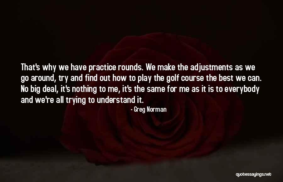 Trying To Make It Big Quotes By Greg Norman Trying To Make It Big Quotes By Greg Norman