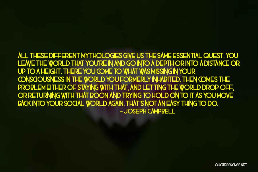 Trying To Move On Quotes By Joseph Campbell Trying To Move On Quotes By Joseph Campbell