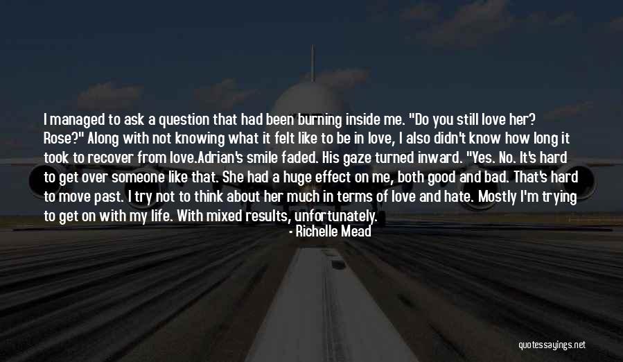 Trying To Move On Quotes By Richelle Mead Trying To Move On Quotes By Richelle Mead