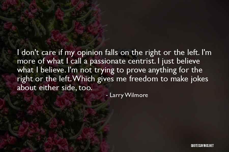 Trying To Not Care Quotes By Larry Wilmore