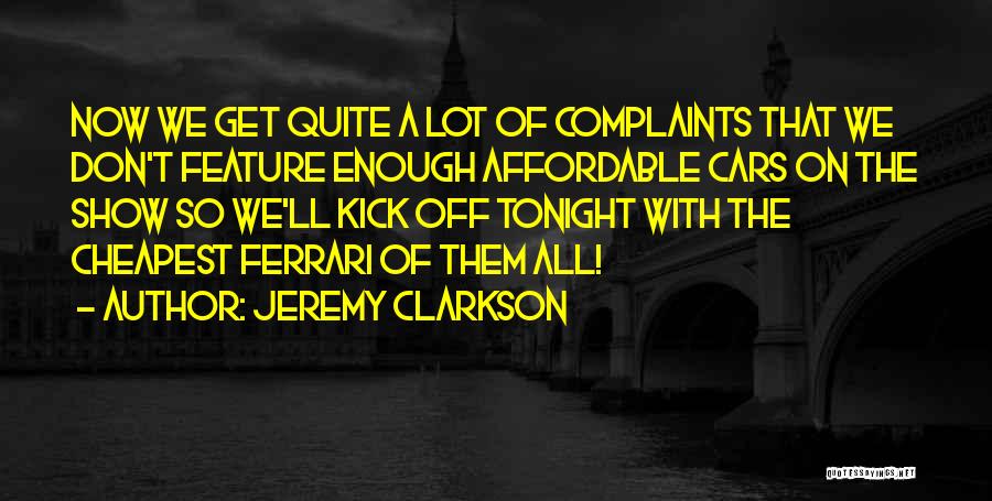 Trytan Lee Quotes By Jeremy Clarkson