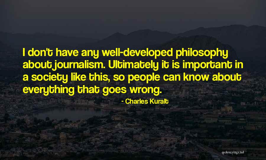 Tsapatoris Quotes By Charles Kuralt Tsapatoris Quotes By Charles Kuralt