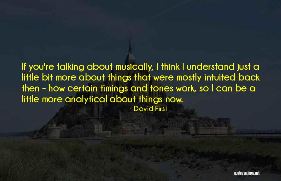 Tsb Quotes By David First Tsb Quotes By David First
