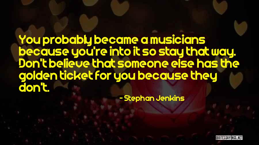 Tsoukalis George Quotes By Stephan Jenkins Tsoukalis George Quotes By Stephan Jenkins