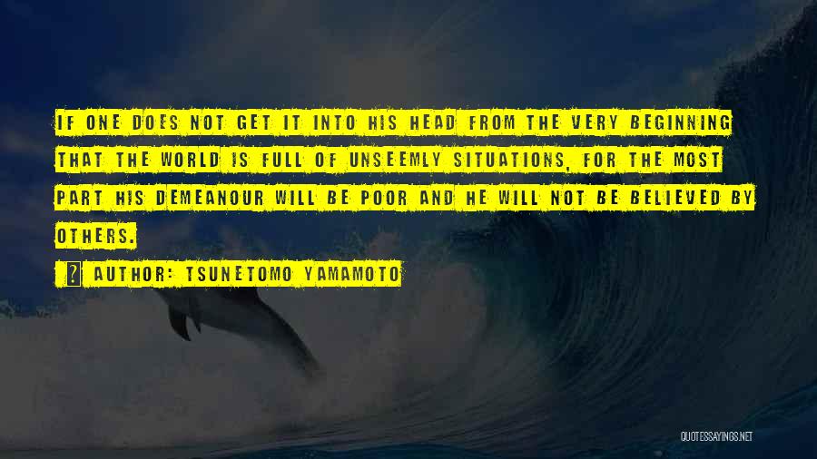 Tsunetomo Yamamoto Quotes 1022227