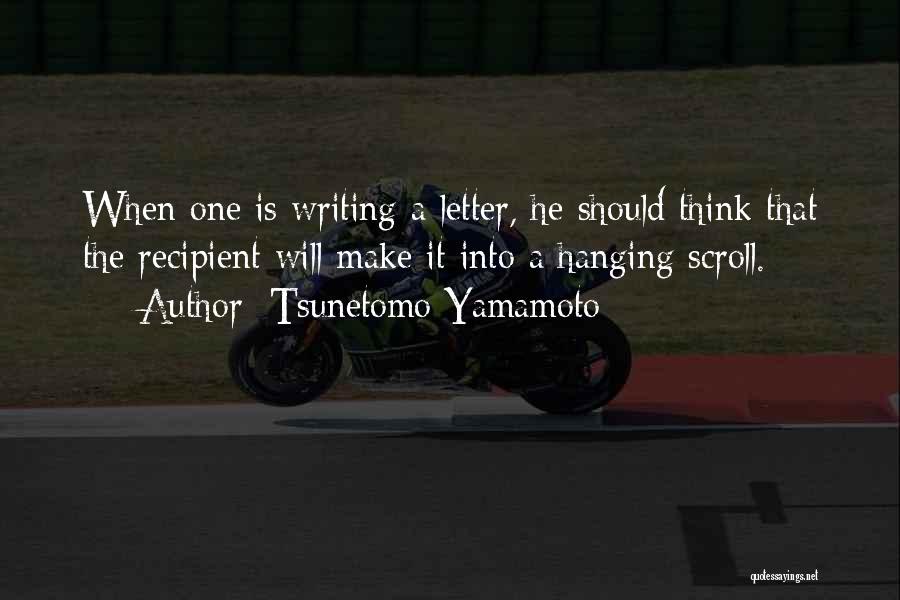 Tsunetomo Yamamoto Quotes 1716092