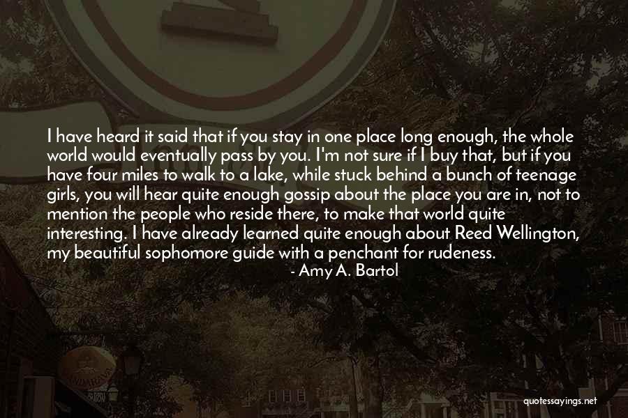 Tu Carino Quotes By Amy A. Bartol Tu Carino Quotes By Amy A. Bartol