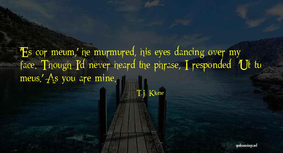 Tu Face Quotes By T.J. Klune Tu Face Quotes By T.J. Klune