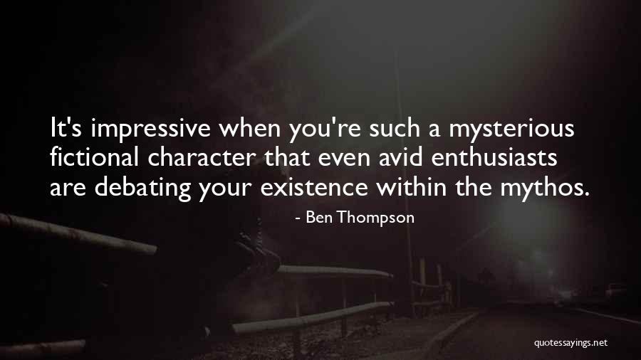 Tu Khush Rahe Quotes By Ben Thompson Tu Khush Rahe Quotes By Ben Thompson