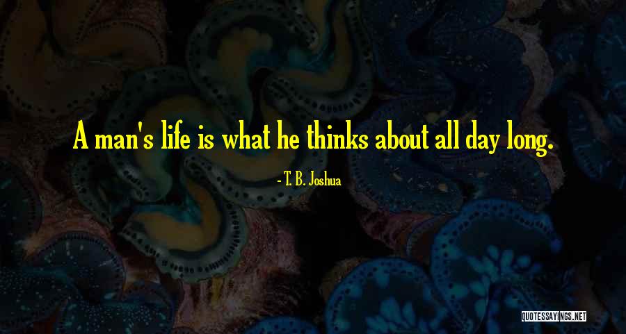 Tu Orgullo Quotes By T. B. Joshua Tu Orgullo Quotes By T. B. Joshua