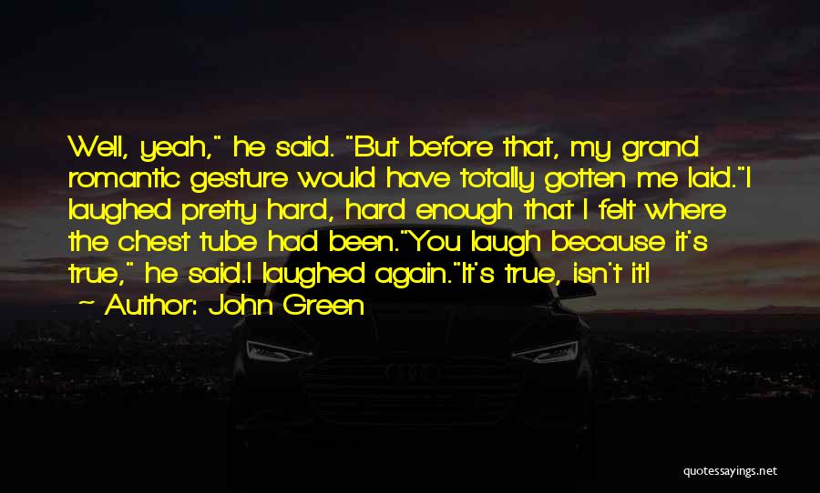 Tube Well Quotes By John Green