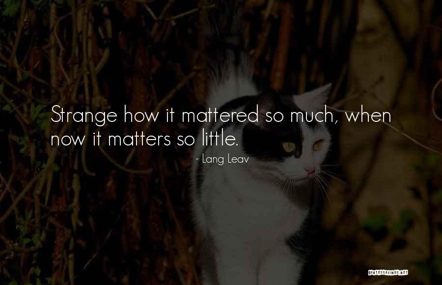Tucanes De Ti Quotes By Lang Leav Tucanes De Ti Quotes By Lang Leav