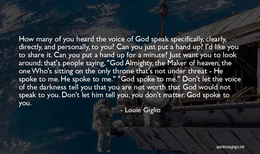 Tuccio Cnn Quotes By Louie Giglio Tuccio Cnn Quotes By Louie Giglio
