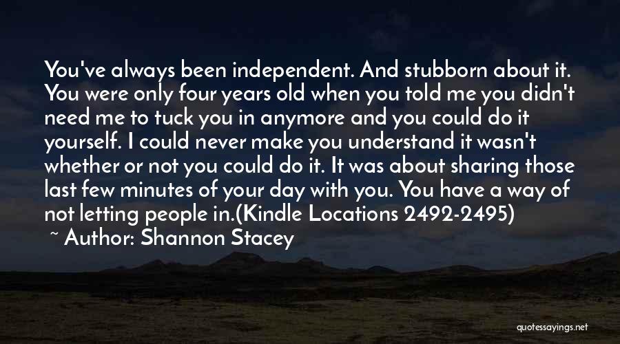 Tuck In Quotes By Shannon Stacey