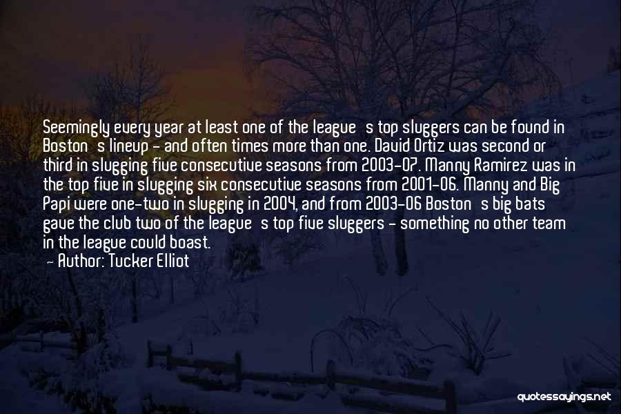 Tucker Elliot Quotes 1743341