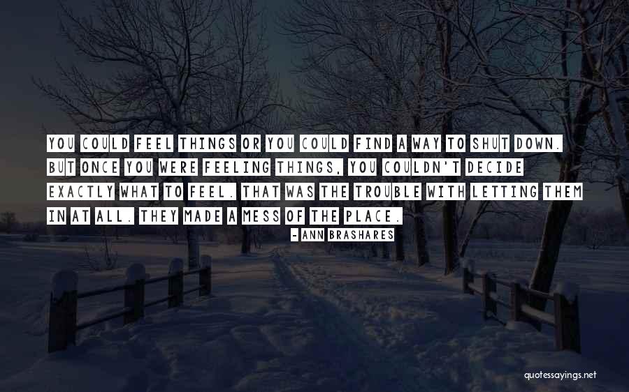 Tuelberodin Quotes By Ann Brashares Tuelberodin Quotes By Ann Brashares