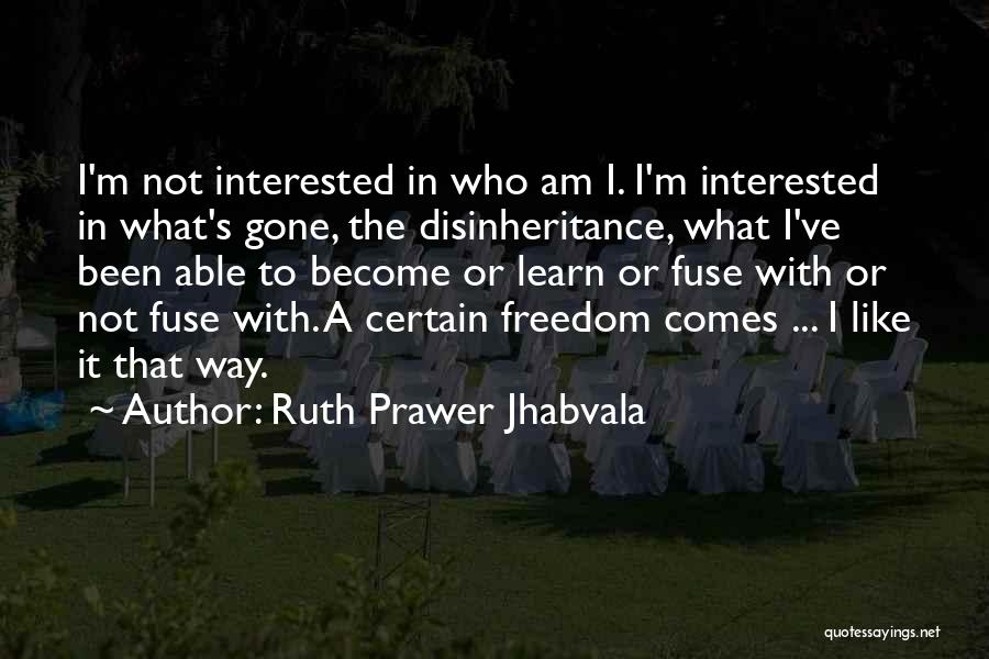 Tuercas Para Quotes By Ruth Prawer Jhabvala