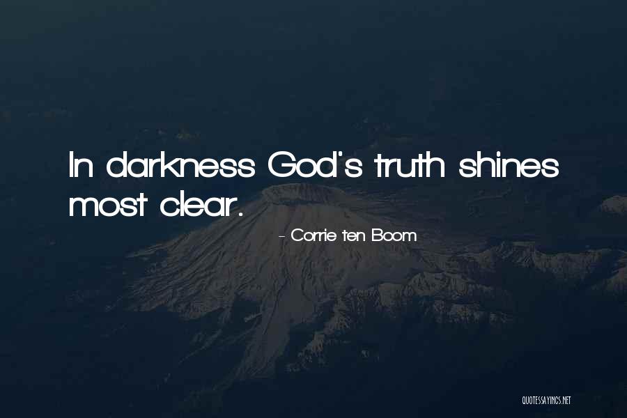 Tuff Fish Quotes By Corrie Ten Boom