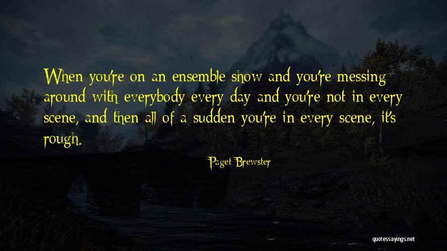 Tulicharge Quotes By Paget Brewster Tulicharge Quotes By Paget Brewster