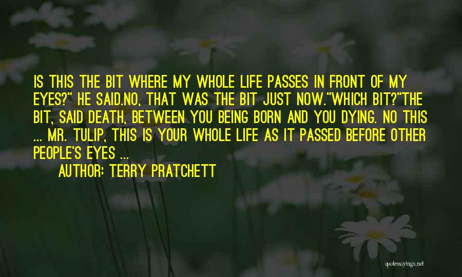 Tulip Quotes By Terry Pratchett
