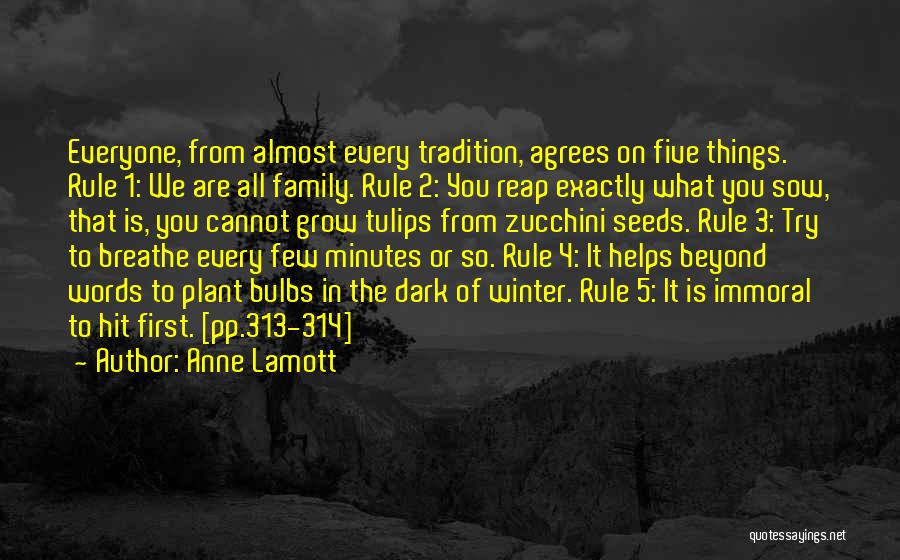 Tulips Quotes By Anne Lamott