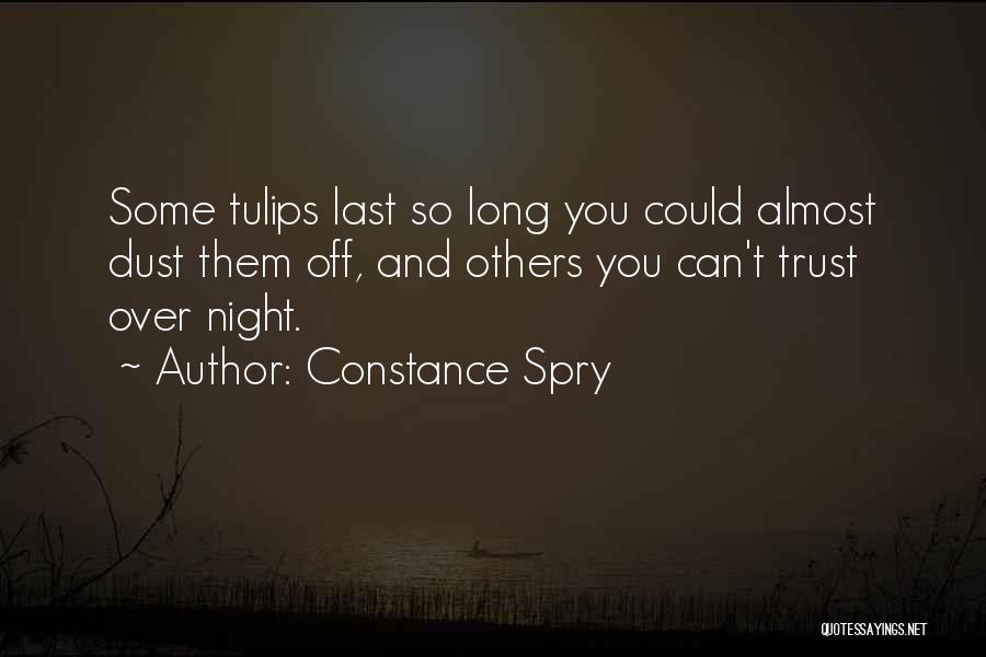 Tulips Quotes By Constance Spry