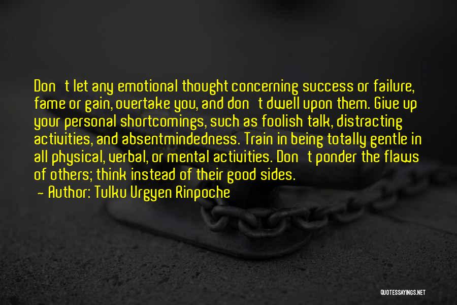 Tulku Urgyen Rinpoche Quotes 240394