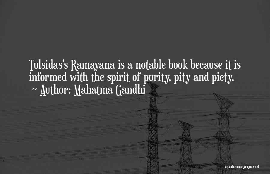 Tulsidas Ramayana Quotes By Mahatma Gandhi