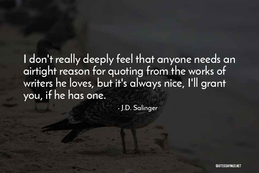 Tulving Co Quotes By J.D. Salinger Tulving Co Quotes By J.D. Salinger