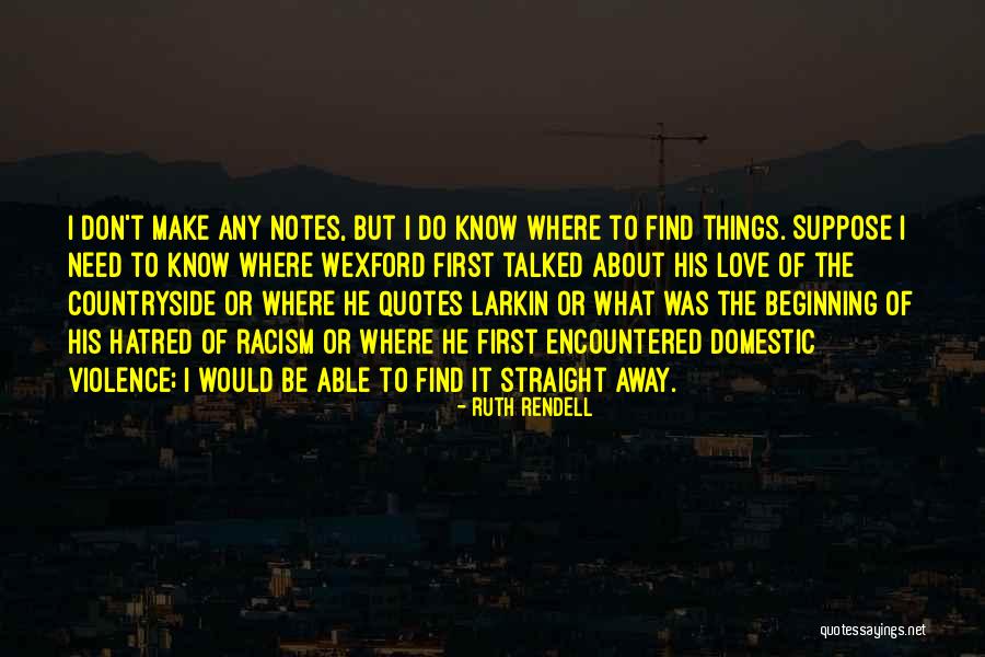 Tumaini Foundation Quotes By Ruth Rendell Tumaini Foundation Quotes By Ruth Rendell