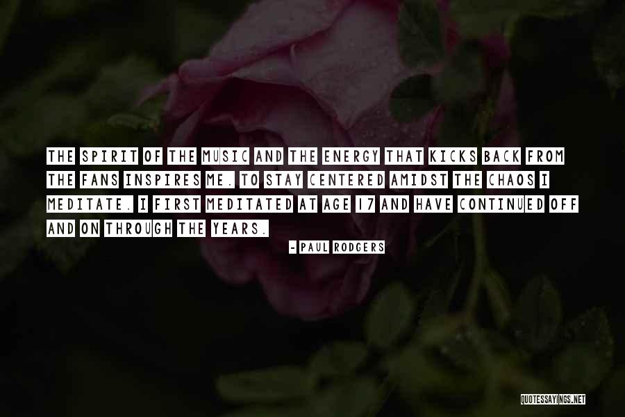Tumansky R 25 Quotes By Paul Rodgers Tumansky R 25 Quotes By Paul Rodgers