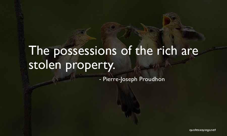 Tummala Sunita Quotes By Pierre-Joseph Proudhon