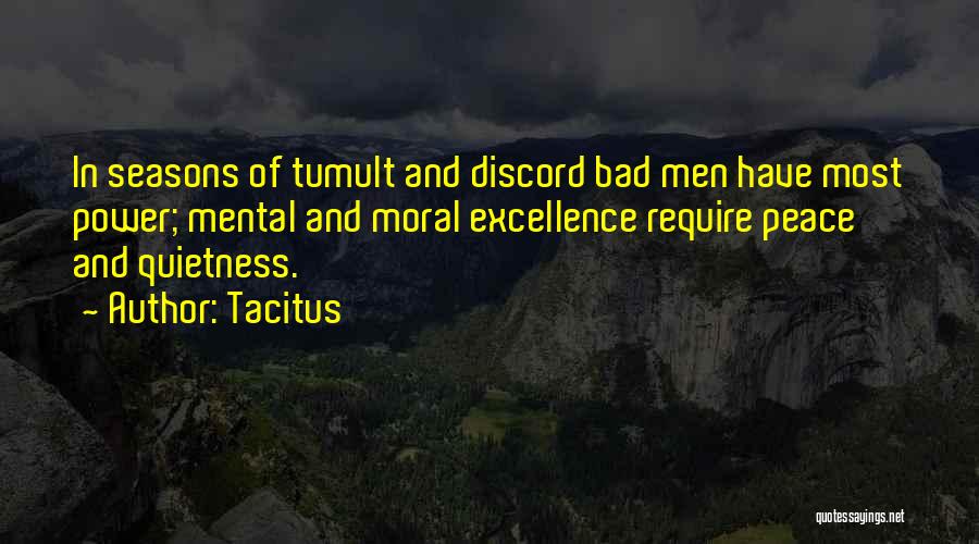 Tumult Quotes By Tacitus